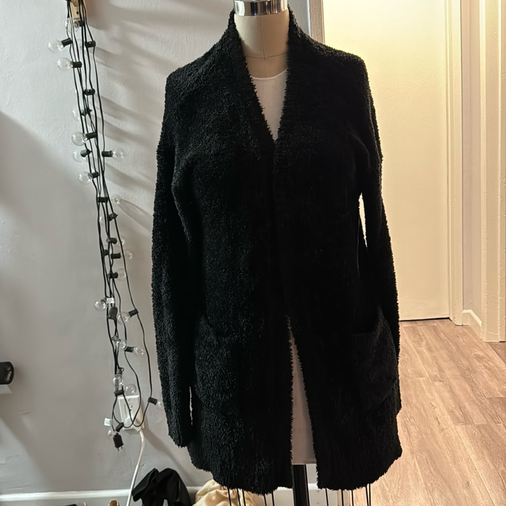 Fuzzy Knit Cardi